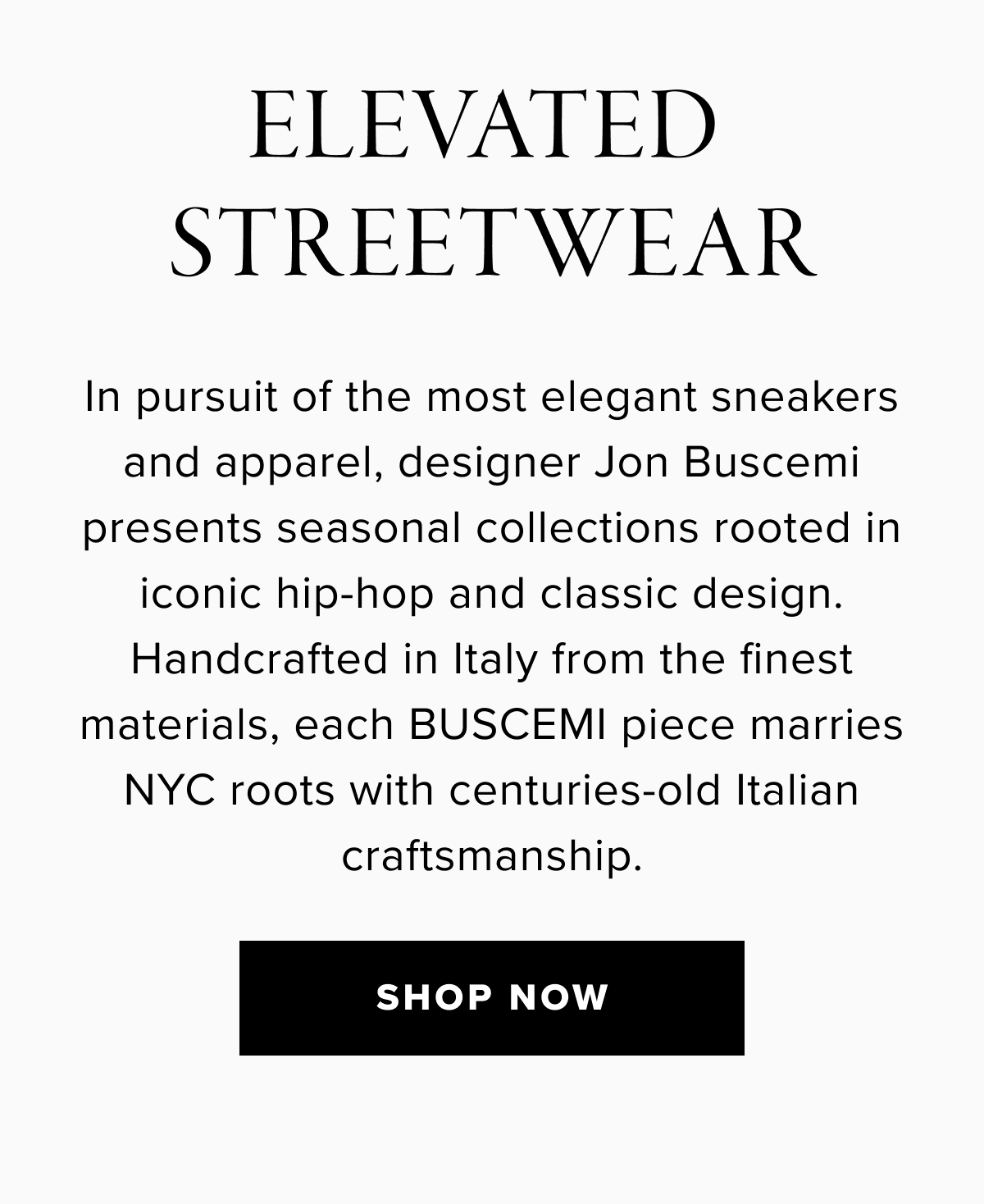 ELEVATED STREETWEAR – SHOP NOW