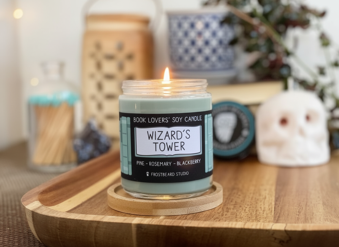Wizard's Tower soy candle