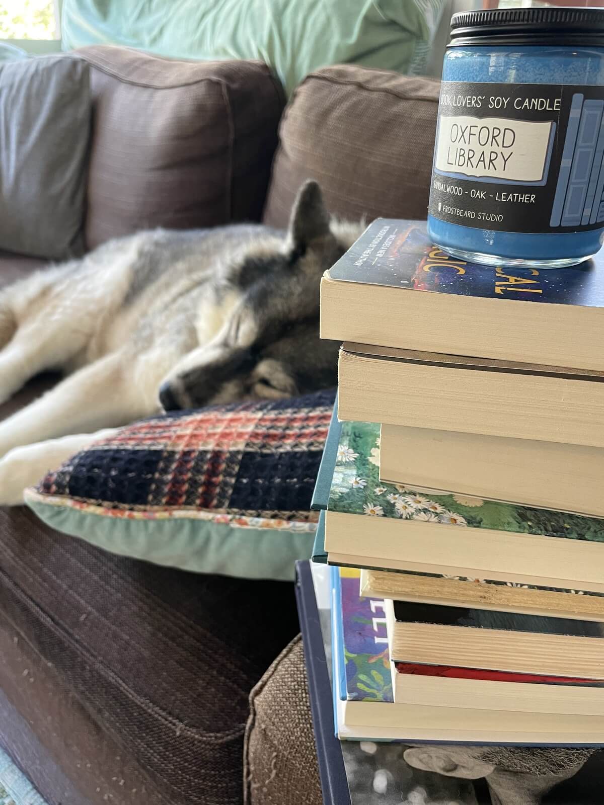 Oxford Library and Bookstore candles