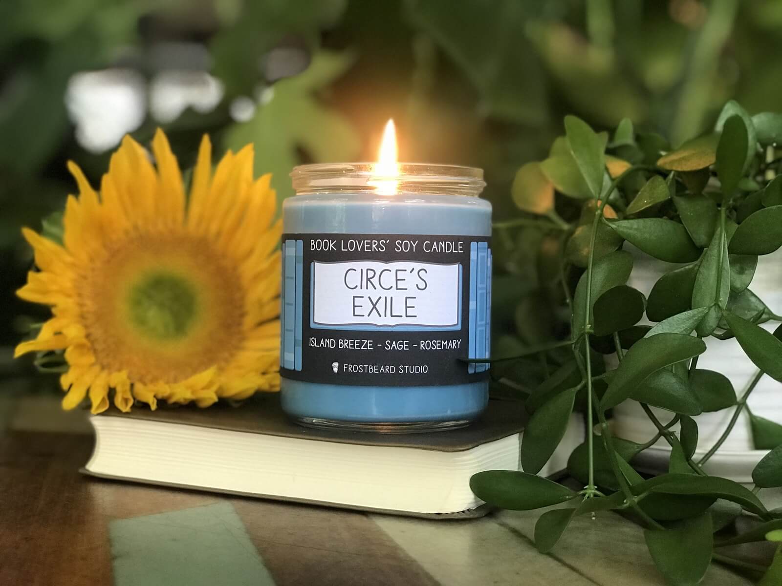 Circe's Exile soy candle
