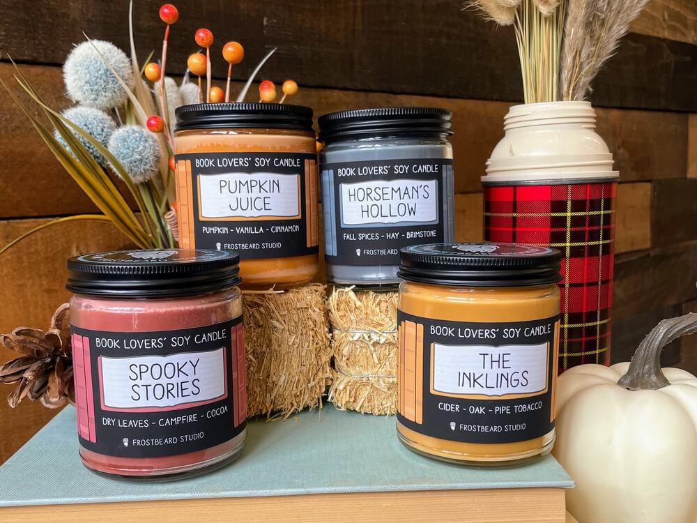 Fall Seasonal soy candles