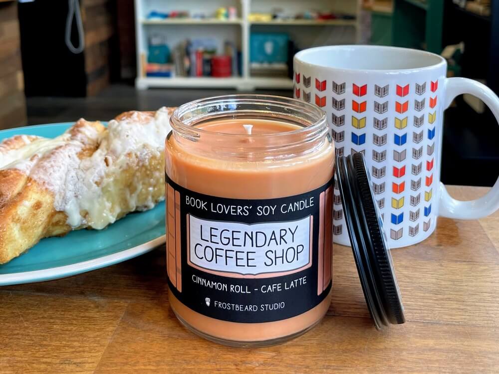 Legendary Coffee Shop candles