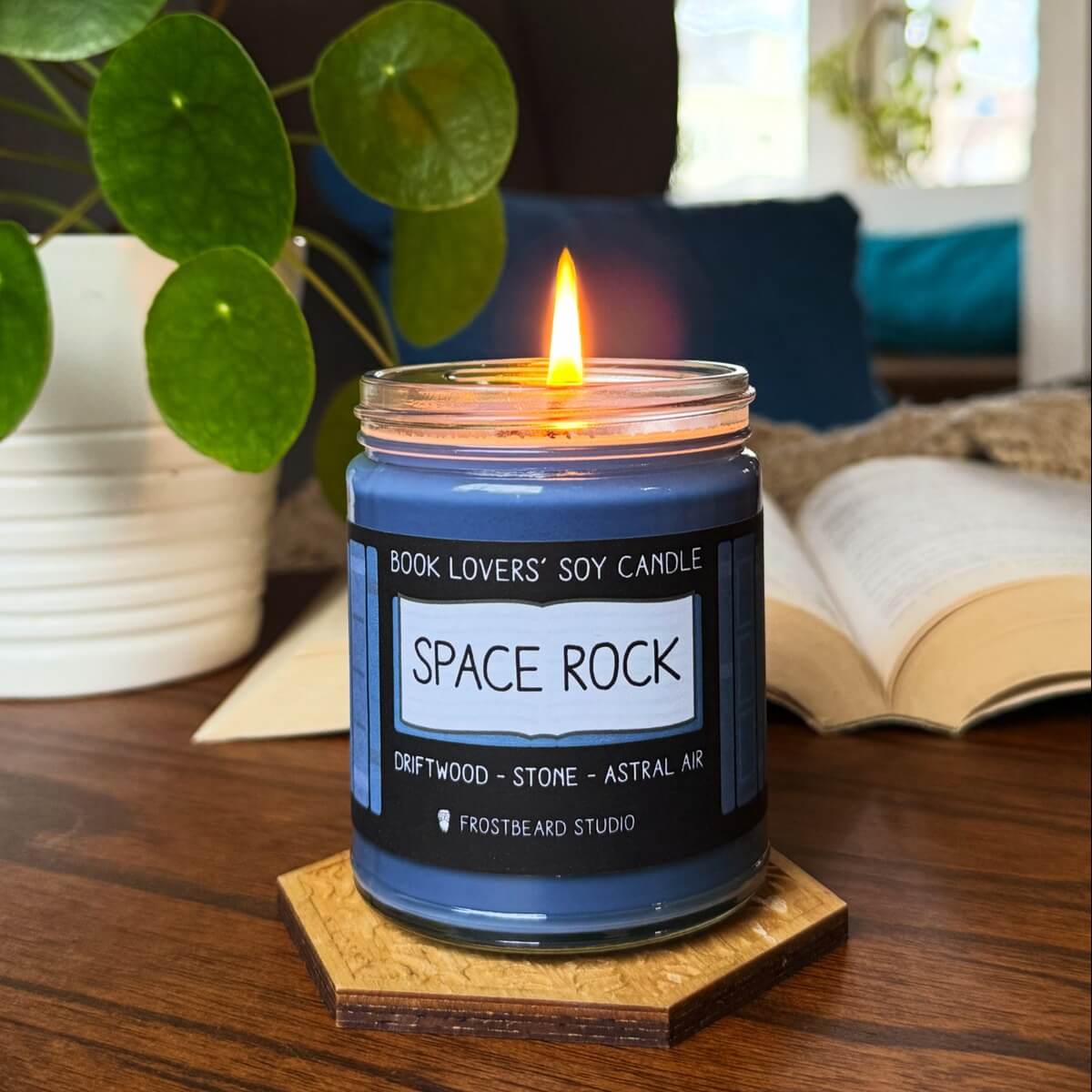 Space Rock soy candle