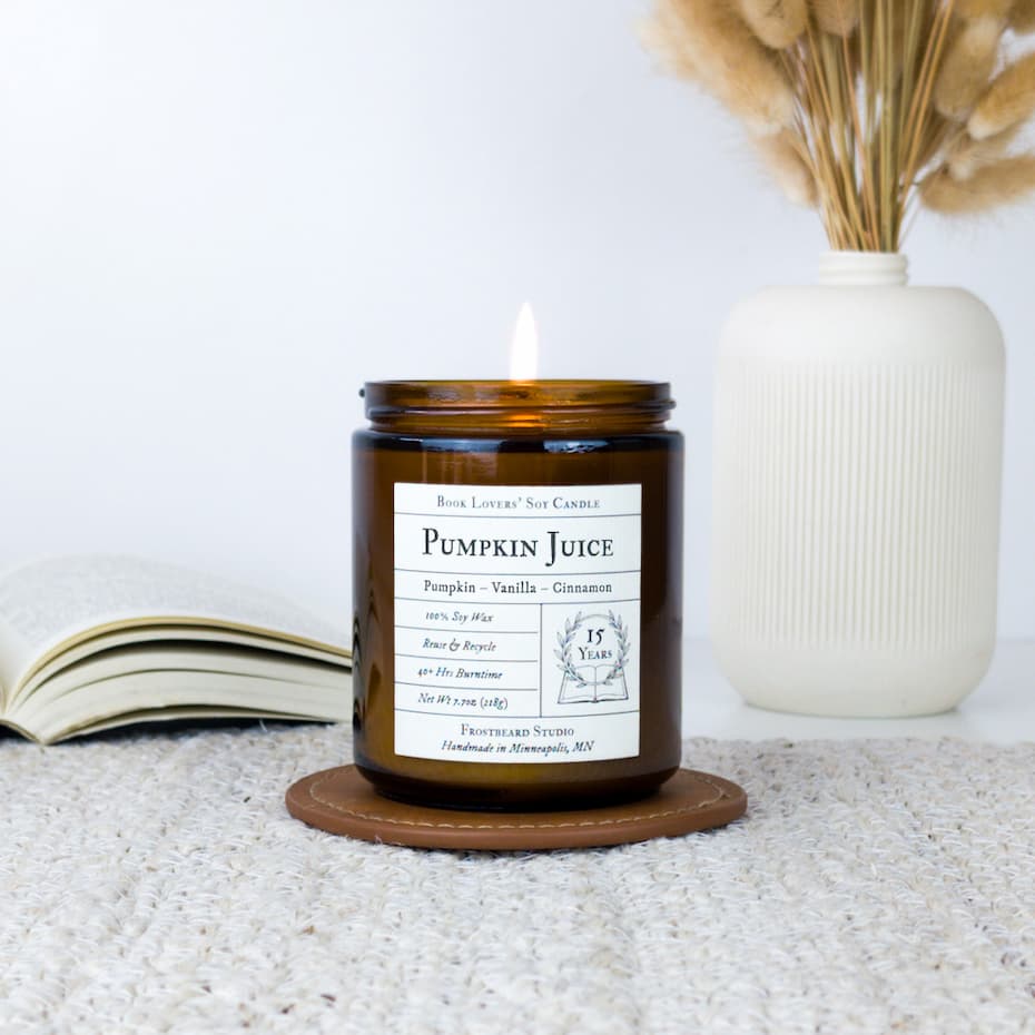 Pumpkin Juice 15th Anniversary soy candle