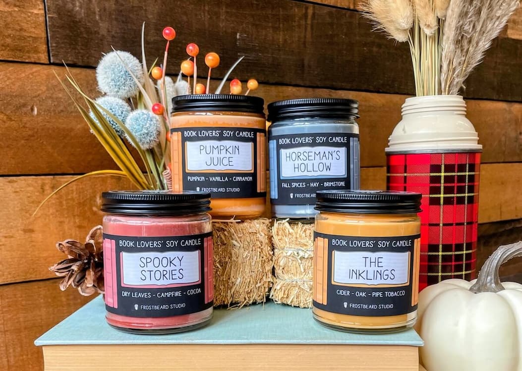 Fall Seasonal soy candles