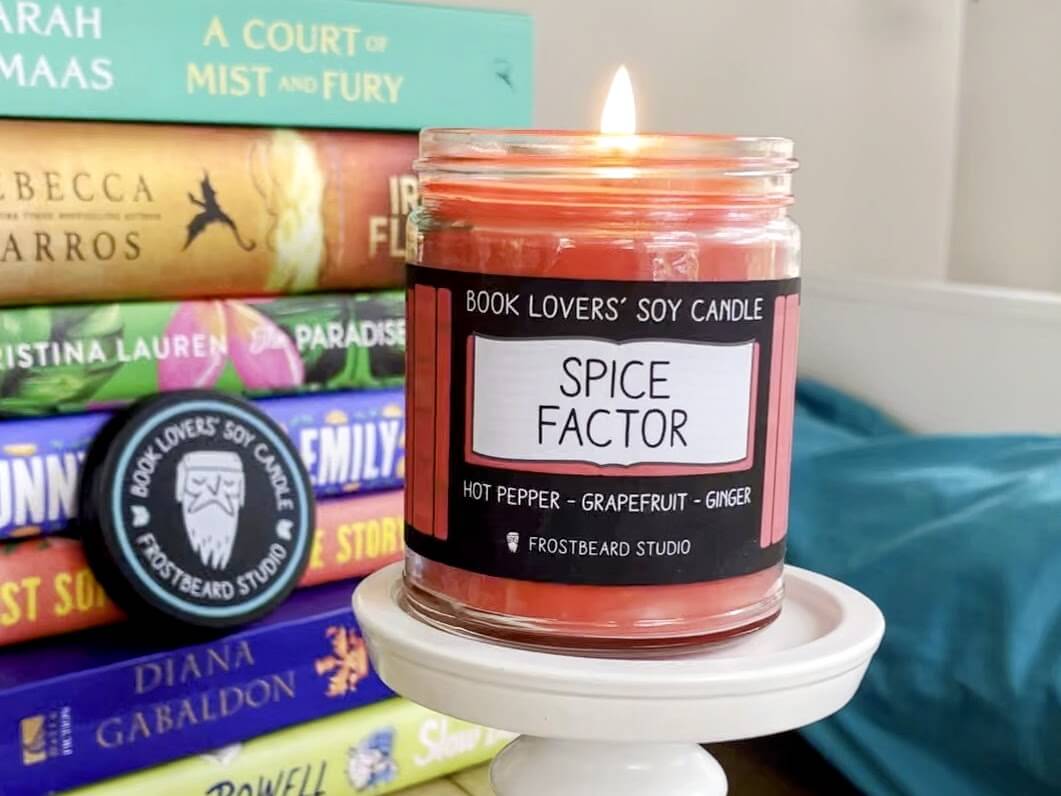 Spice Factor soy candle