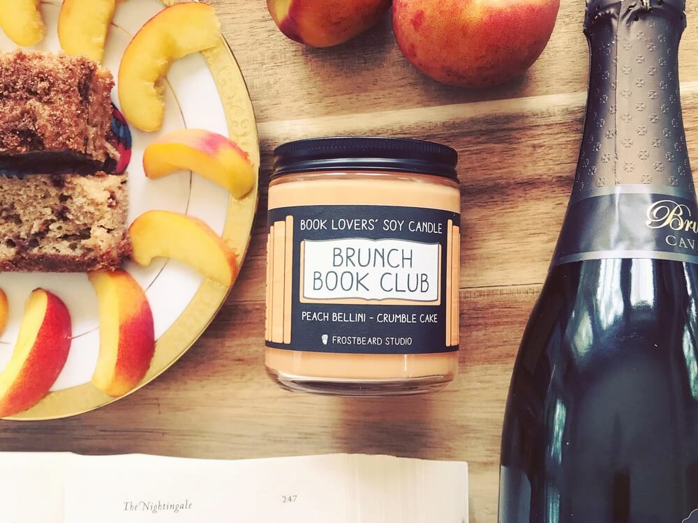 Brunch Book Club soy candle