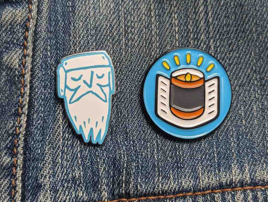 Enamel pins