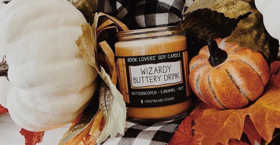 Wizardy Buttery Drink soy candle