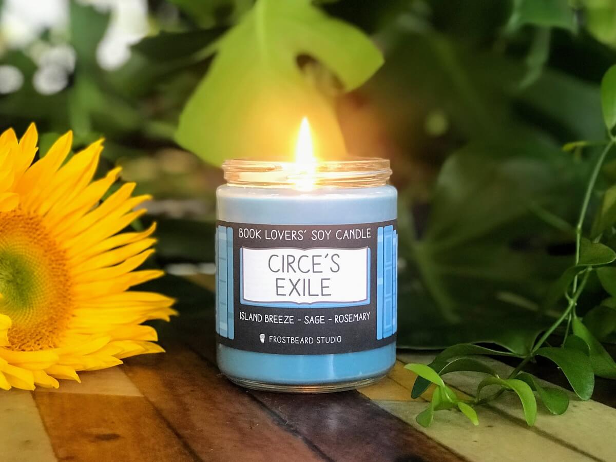 Circe's Exile soy candle