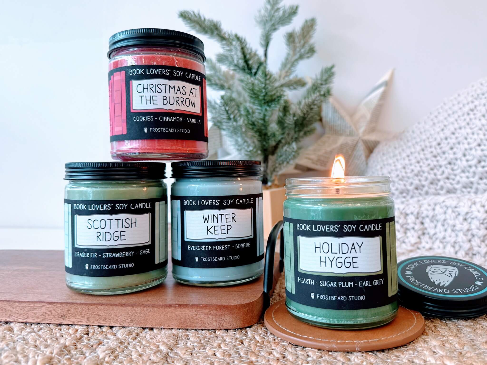 Free holiday candle with $70 purchase