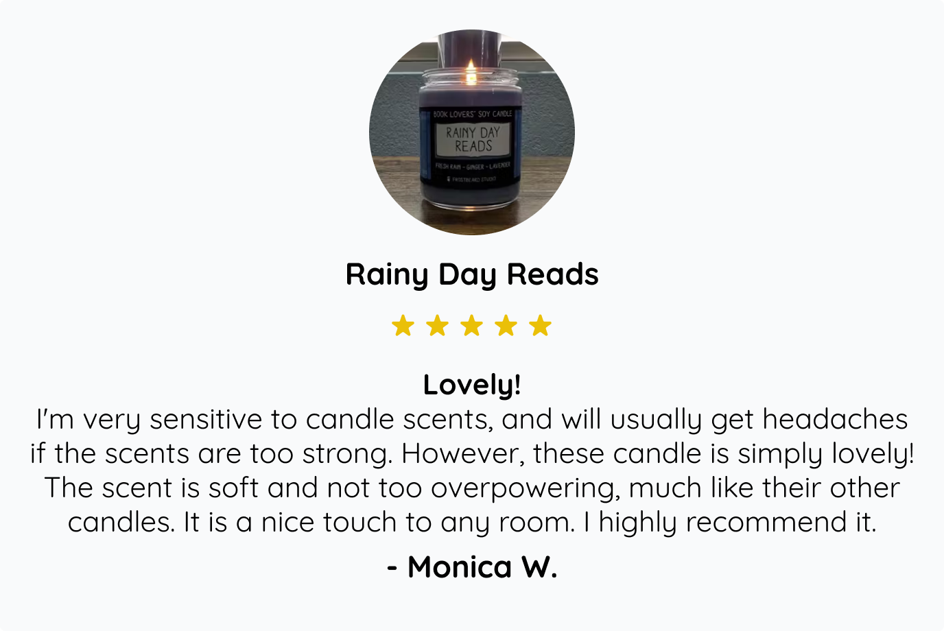 Rainy Day Reads