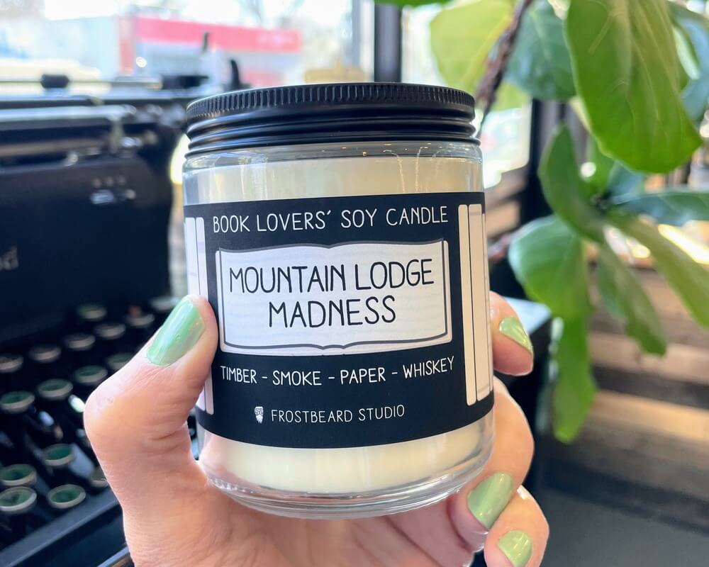 Mountain Lodge Madness soy candle