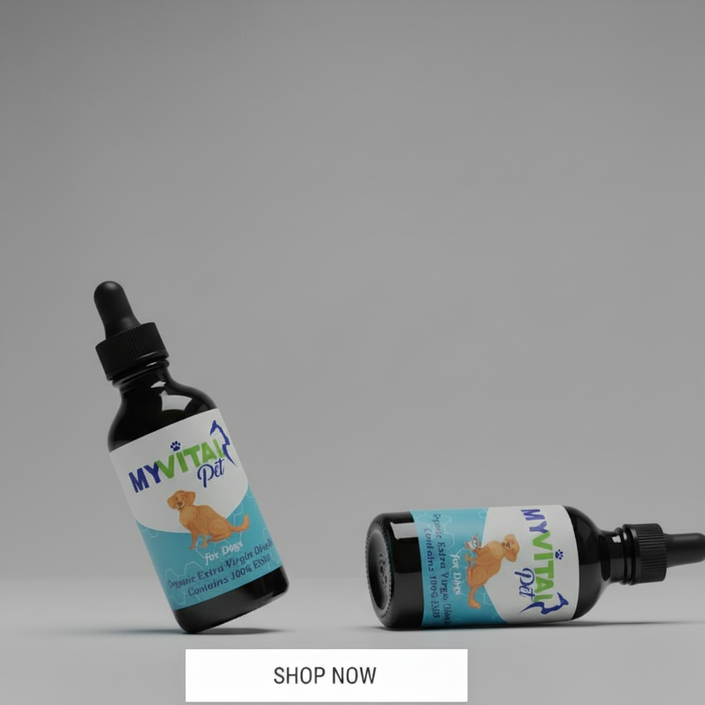 bottles of pet products