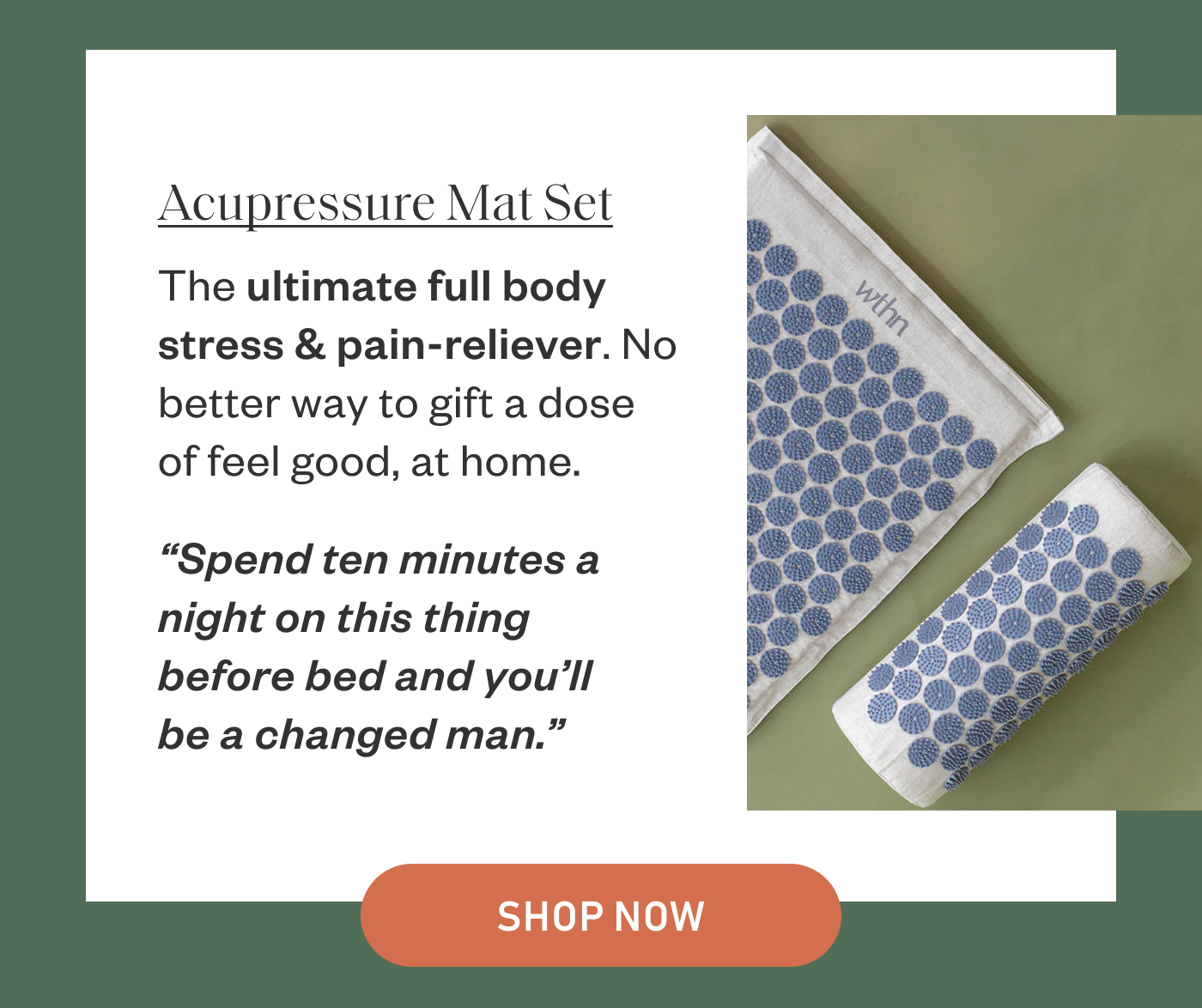 Acupressure Mat Set