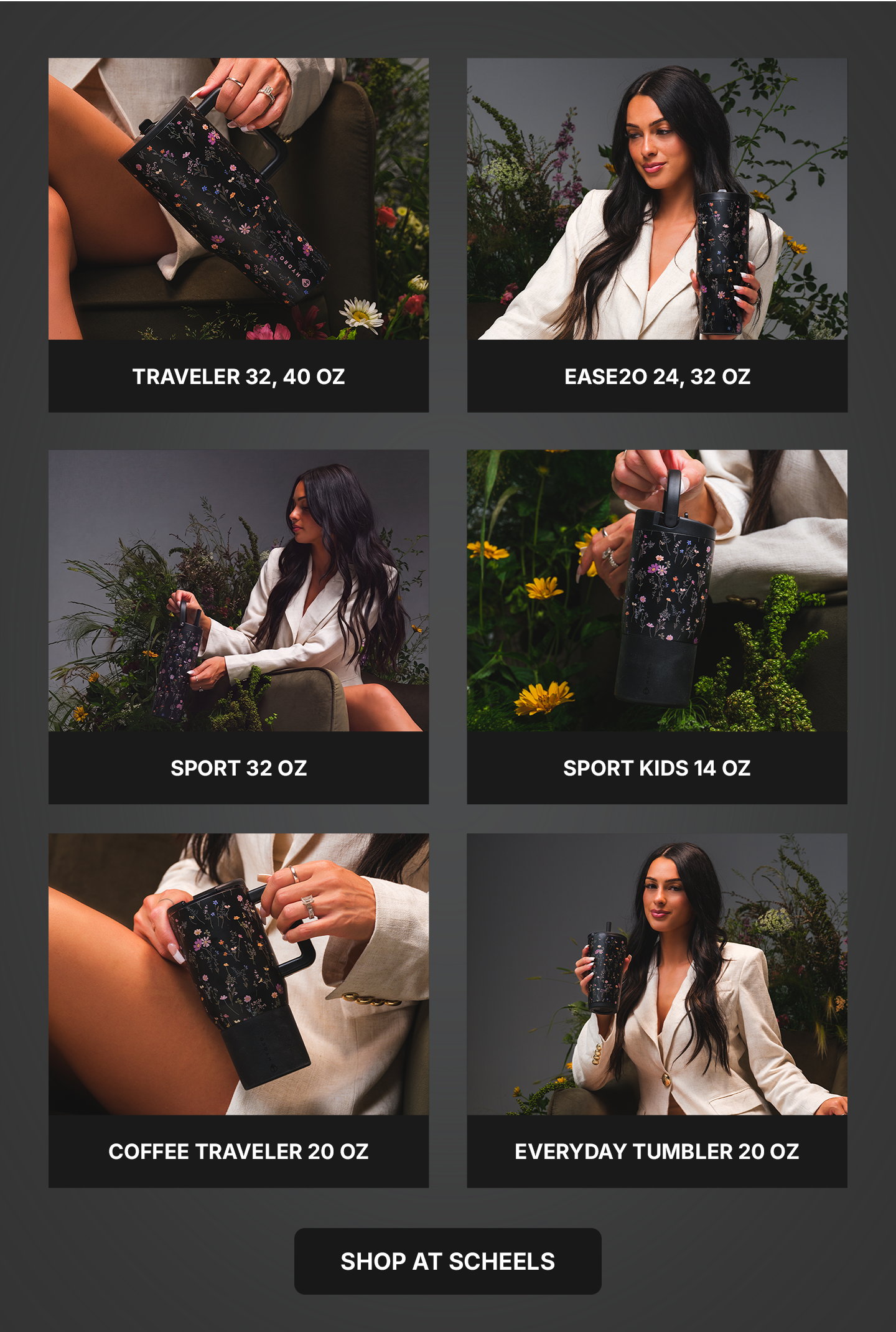 Shop Traveler, Ease2o, Sport, Coffee Traveler, Everyday Tumbler in Midnight Floral 