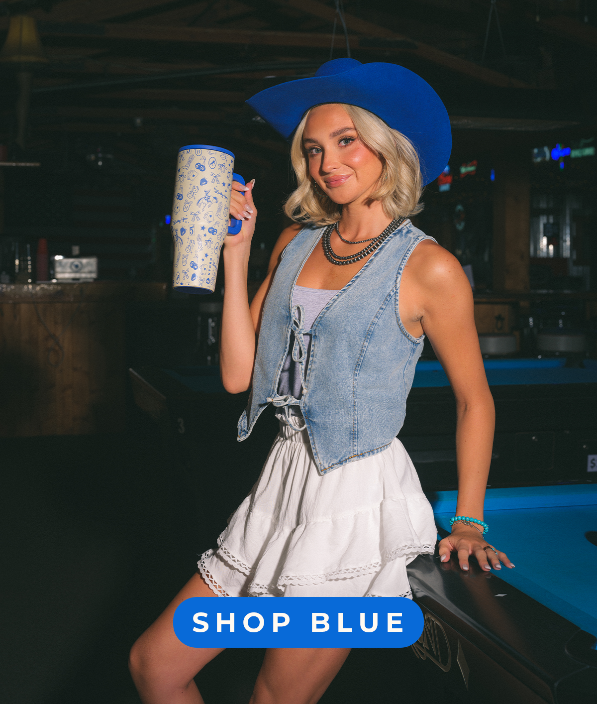 Shop Western Charm in Blue