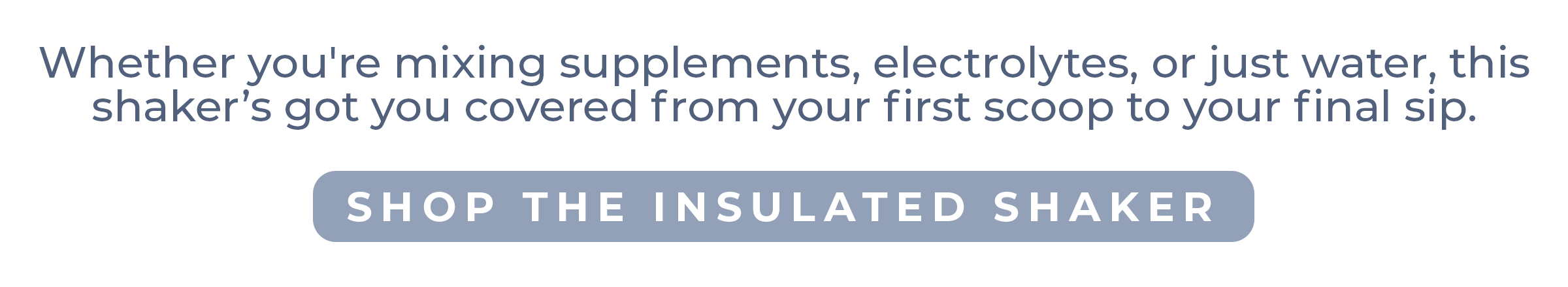 Shop Insulated Shaker