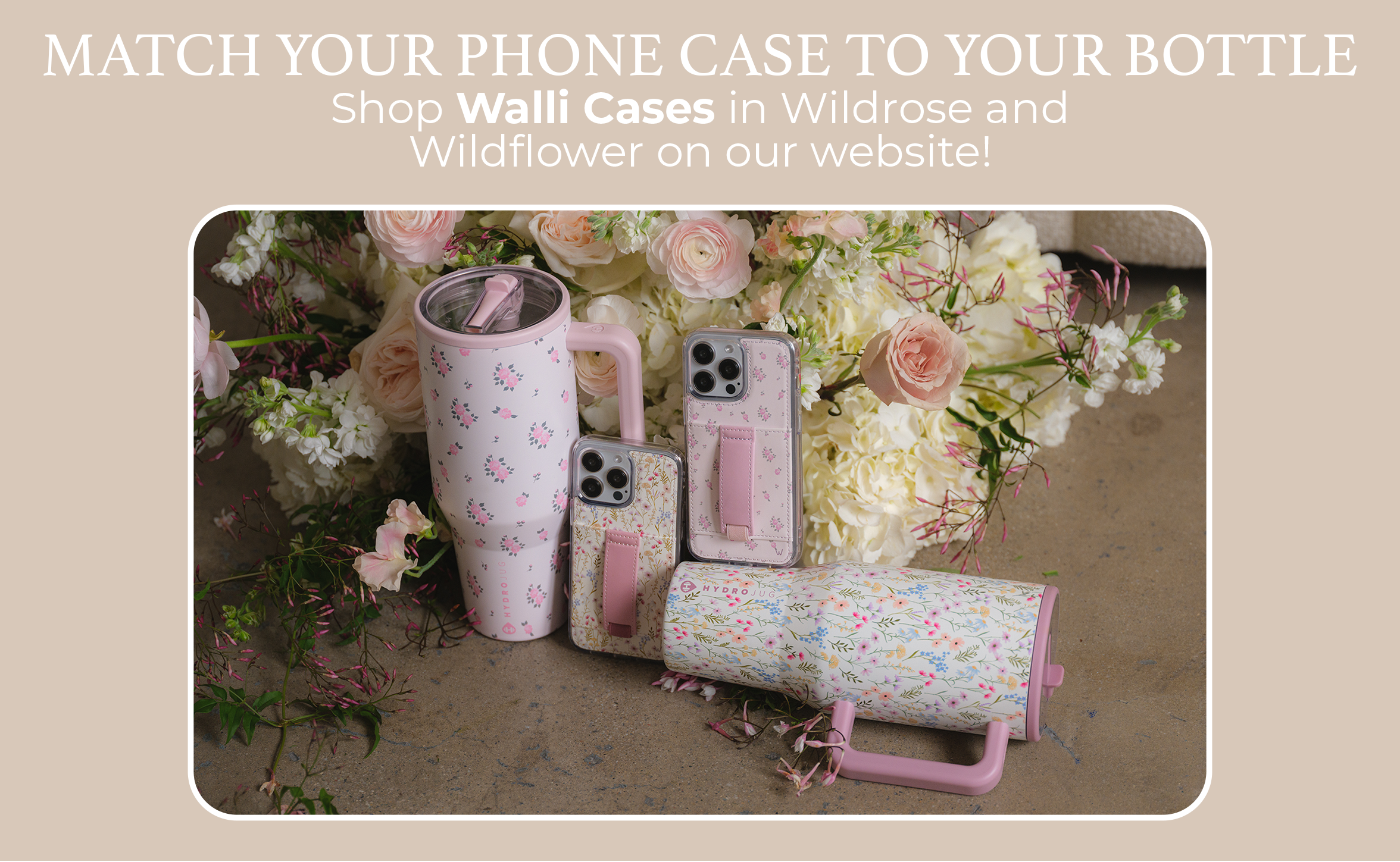 Match Your Phone Case To Your Bottle