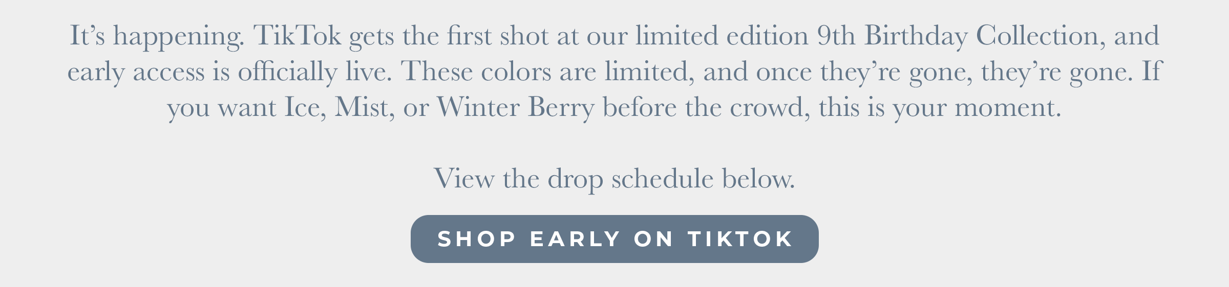 Shop Birthday Early On TikTok Shop