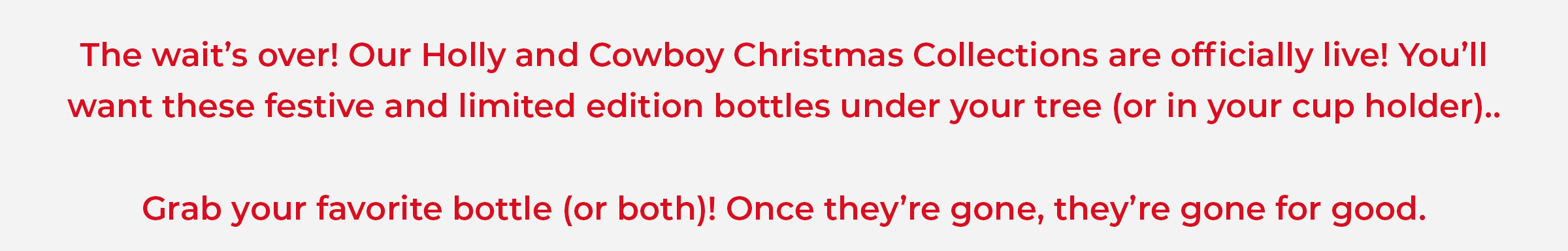 Shop The Holiday Drop