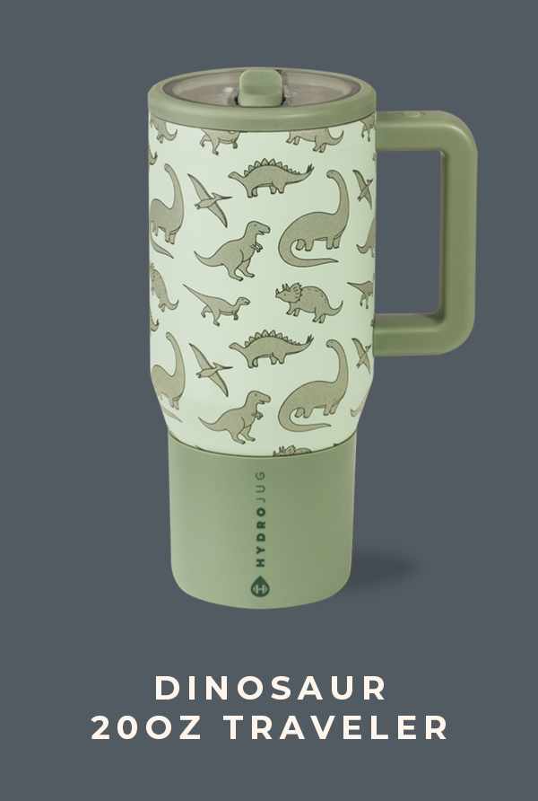 Dinosaur 20 oz Traveler