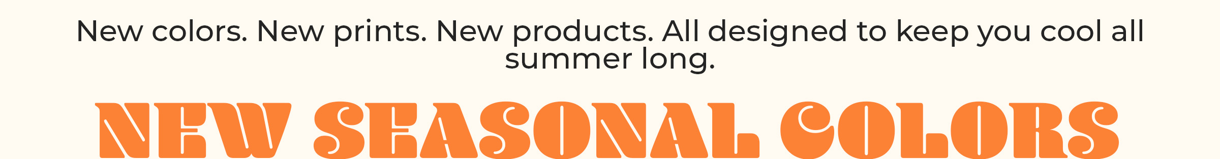 Shop Seasonal Colors