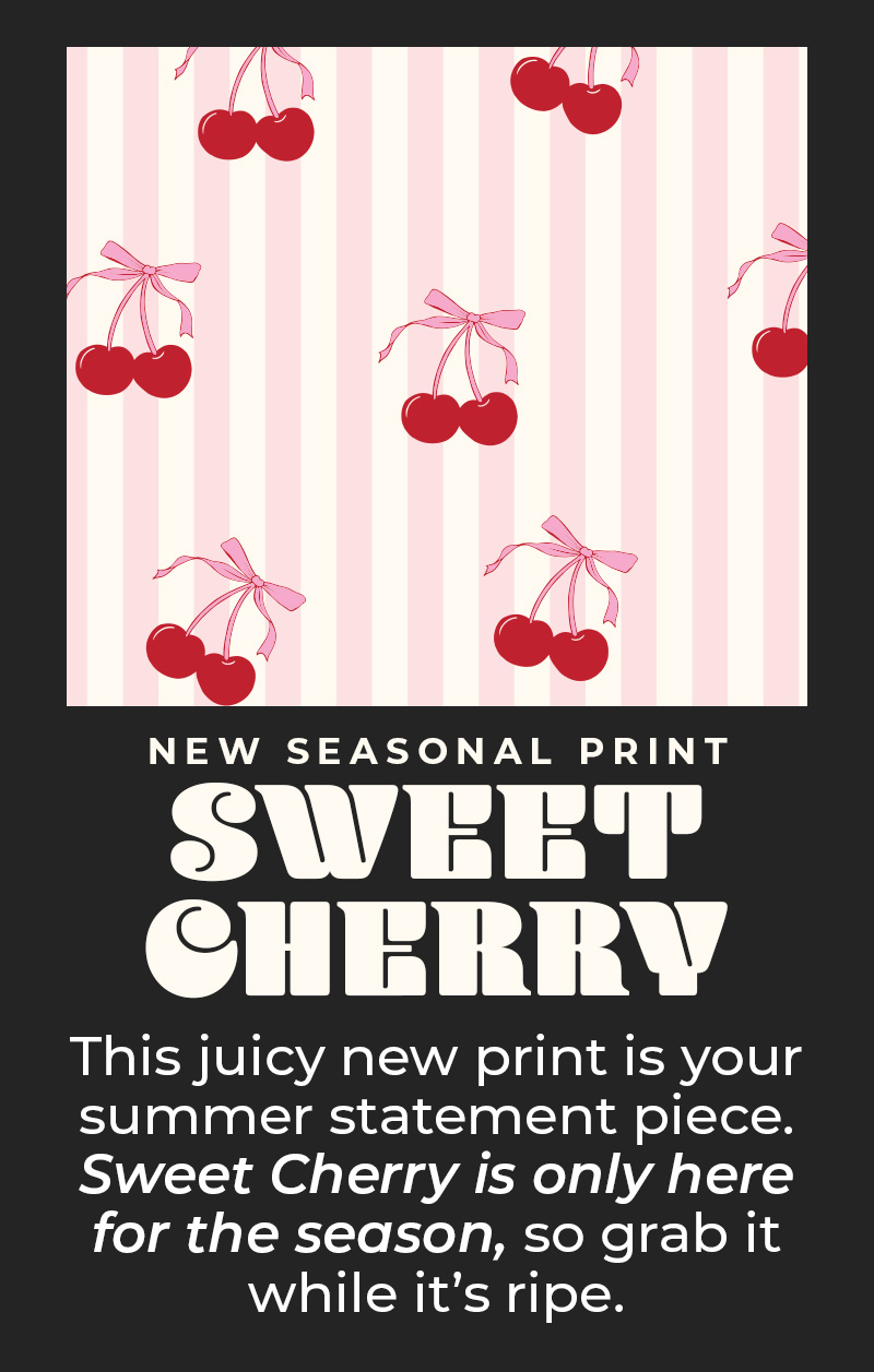 Sweet Cherry Dropping May 17th at 9 am pst