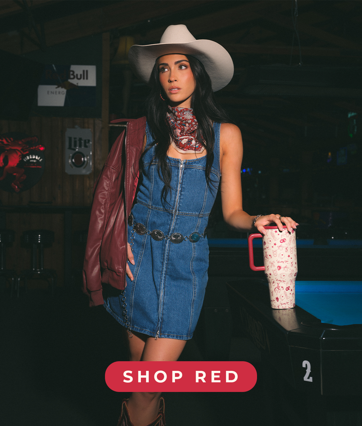 Shop Western Charm in Red