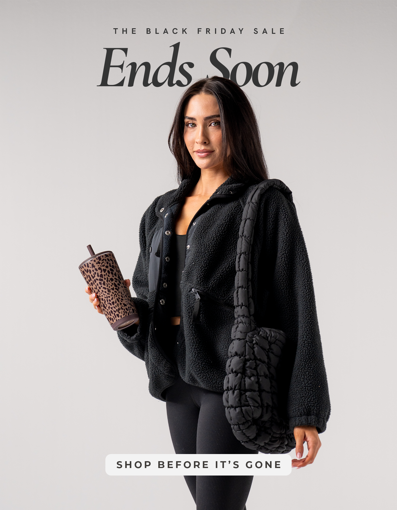 Last Chance to shop the Black Friday Sale- Deals end at midnight pst