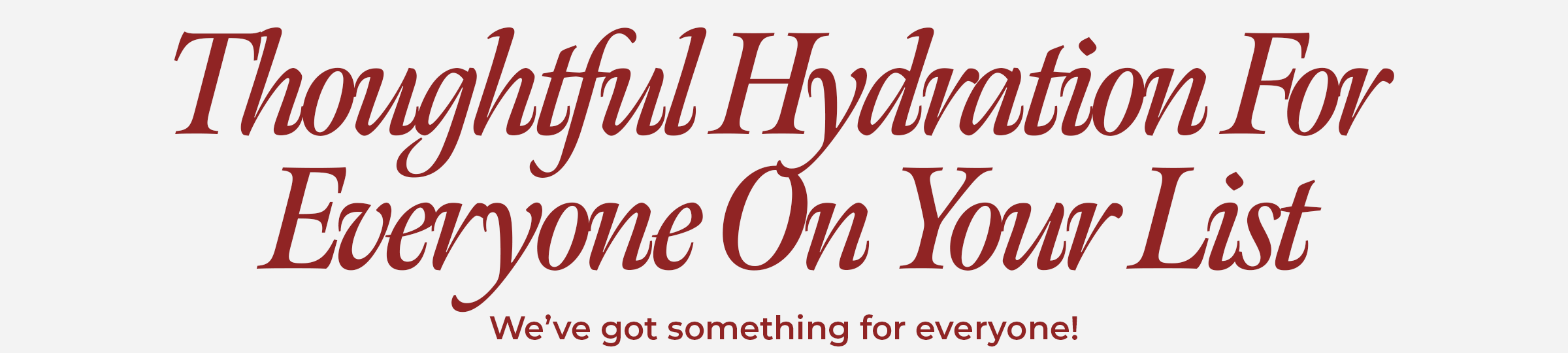 Shop The HydroJug Gift Guide