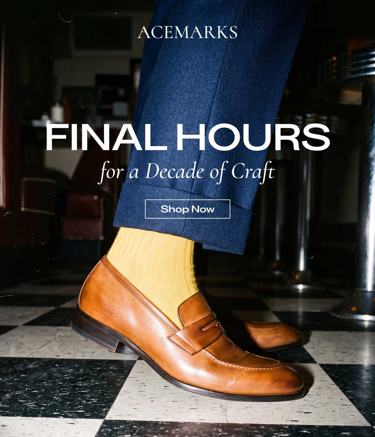 ACEMARKS FINAL HOURS for a Decade of Craft [Shop Now]