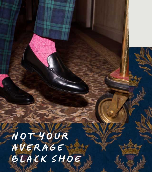 NOT YOUR AVERAGE BLACK SHOE