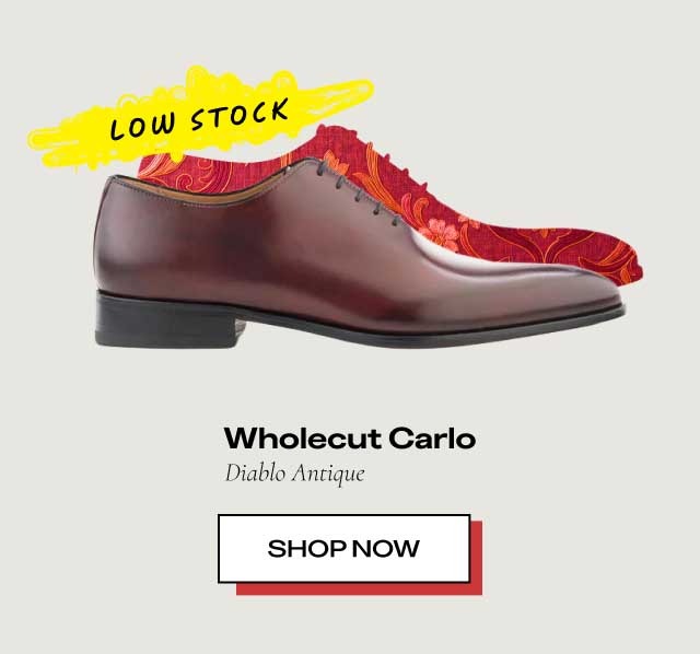 Wholecut Carlo | Diablo Antique | [SHOP NOW] LOW STOCK