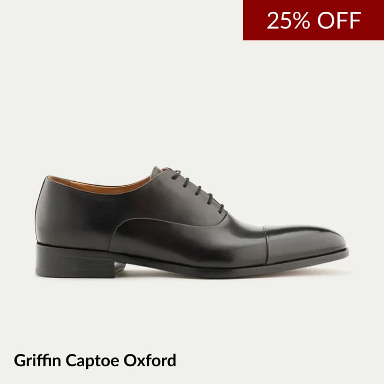 Griffin Captoe Oxford | 25% Off