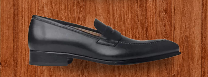 Penny Loafer Black Antique