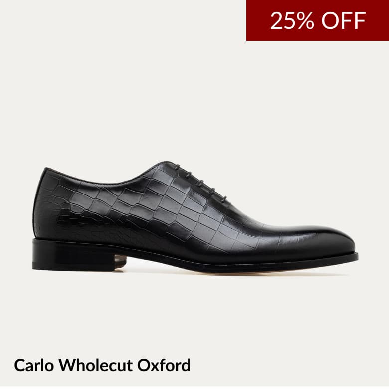 Carlo Wholecut Oxford | 25% Off