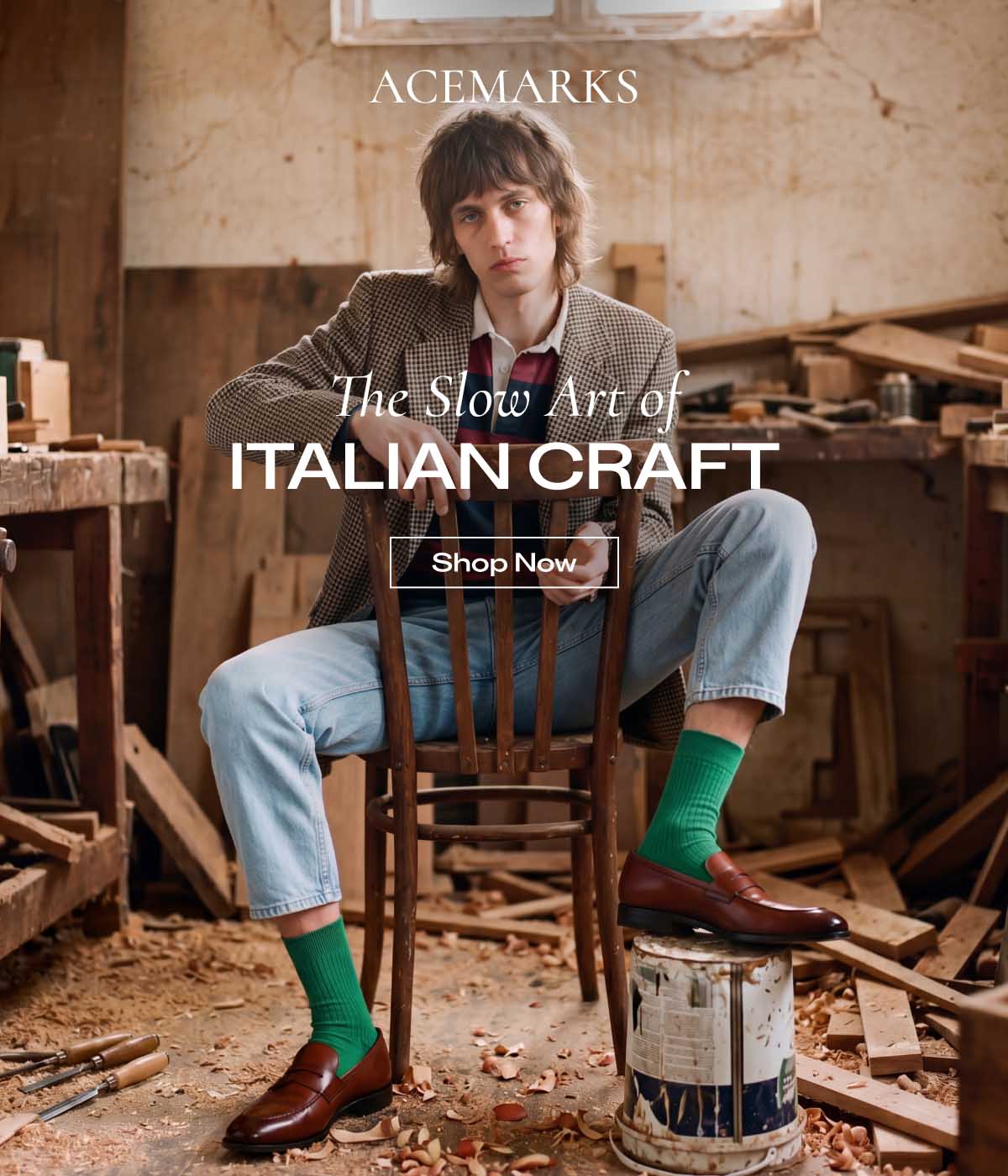 ACE MARKS  The Slow Art of ITALIAN CRAFT [Shop Now]