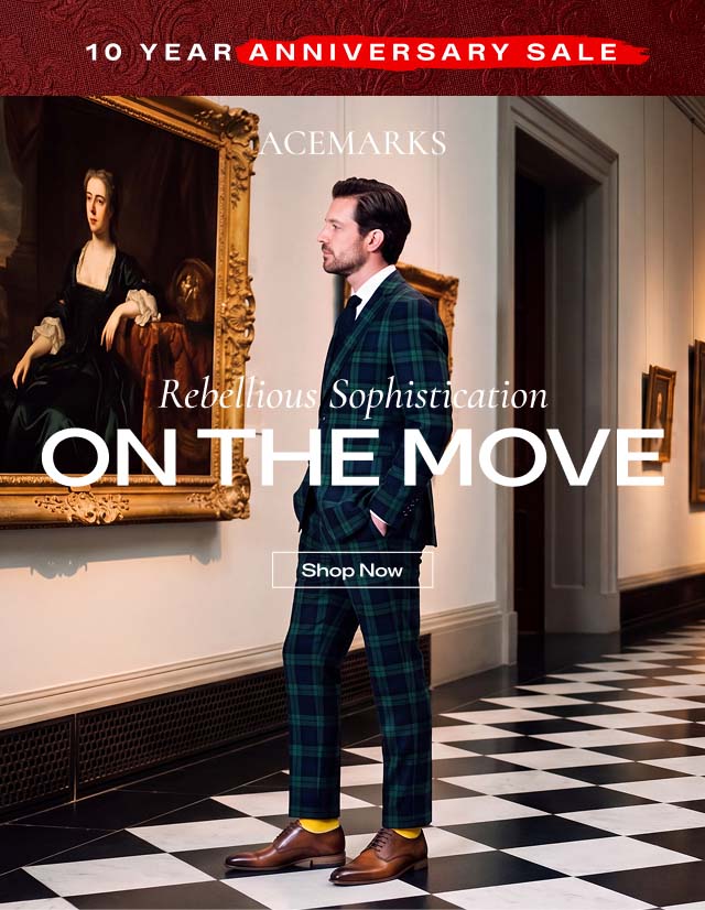 10 YEAR ANNIVERSARY SALE ACE MARKS Rebellious Sophistication ON THE MOVE [Shop Now]