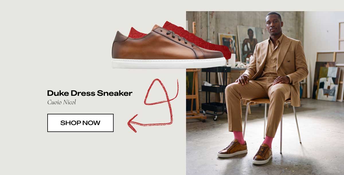 Duke Dress Sneaker Cuoio Nicol