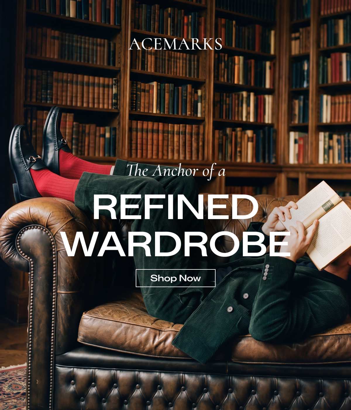 ACE MARKS  The Anchor of a REFINED WARDROBE [Shop Now]