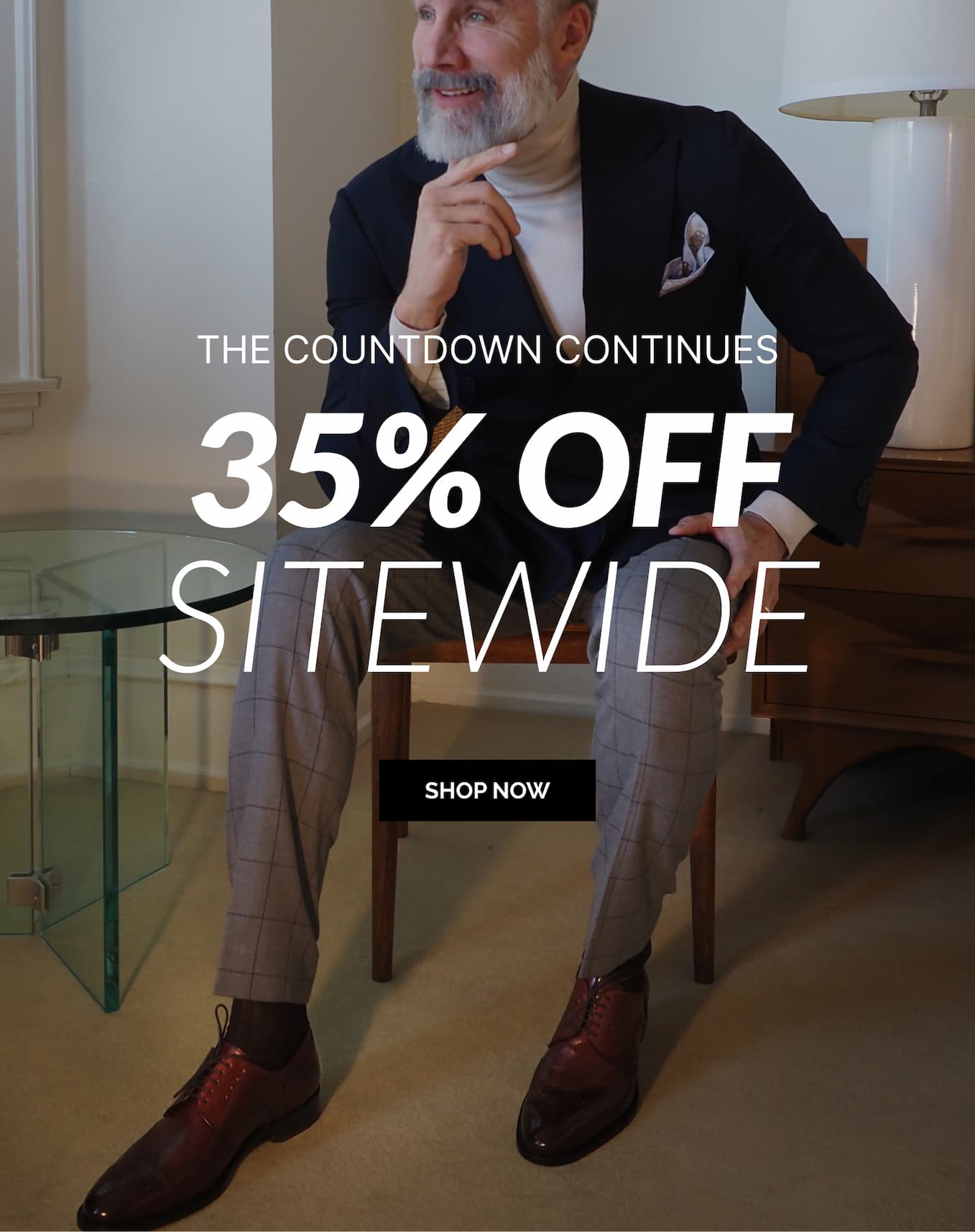 The Countdown Continues | 35% Off Sitewide