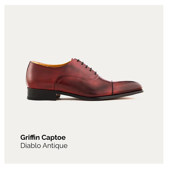 Cap Toe Oxford Diablo Antique