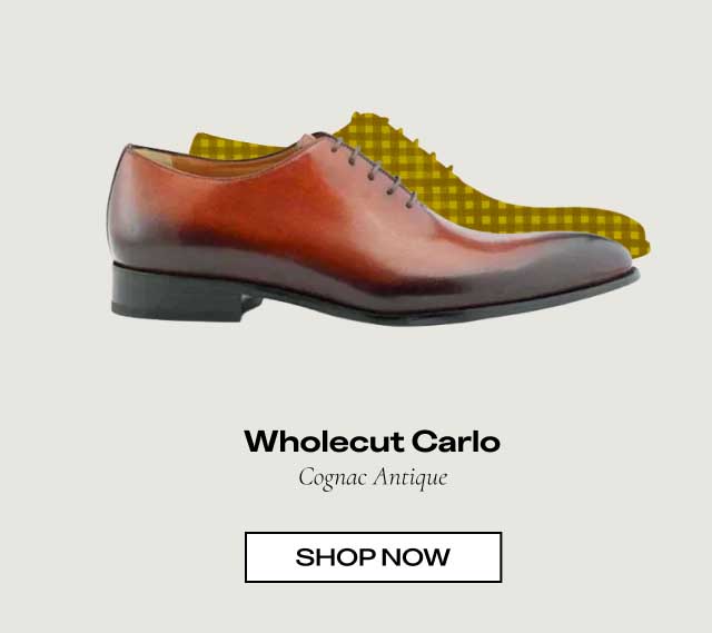 Wholecut Carlo (Cognac Antique) — [SHOP NOW]