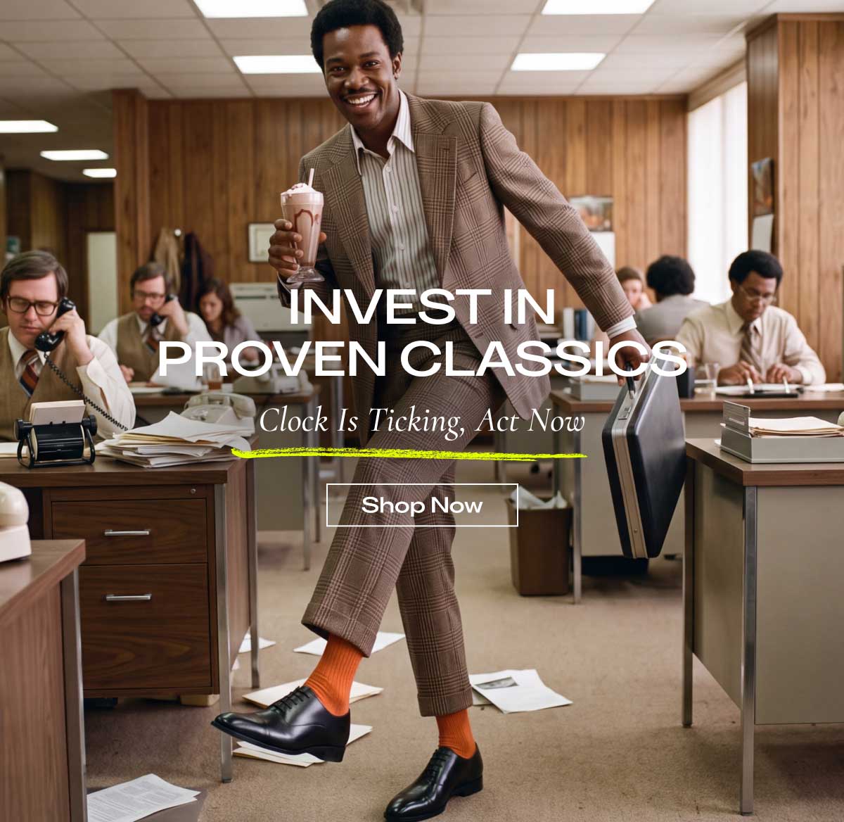 INVEST IN PROVEN CLASSICS Clock Is Ticking, Act Now. [Shop Now]