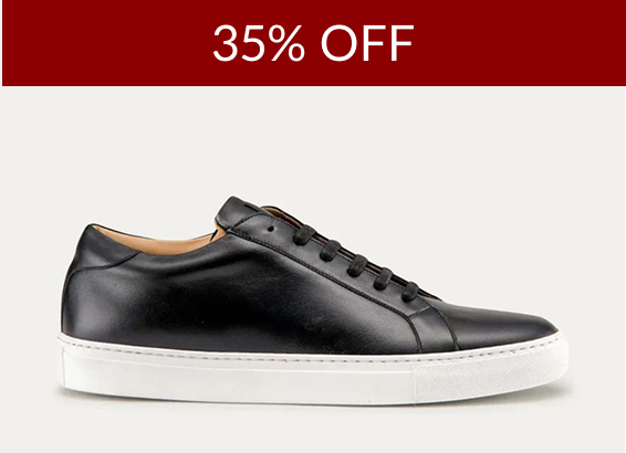 Duke Dress Sneaker in Black