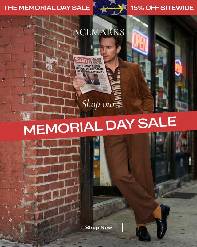 THE MEMORIAL DAY SALE | 15% OFF SITEWIDE ACEMARKS Shop our MEMORIAL DAY SALE [Shop the Sale]