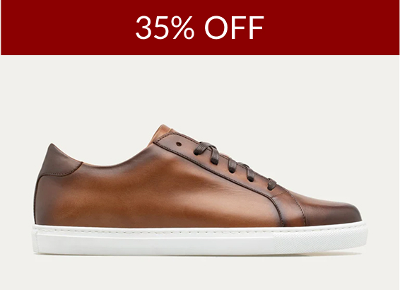 Duke Dress Sneaker in Cuoio Nicole