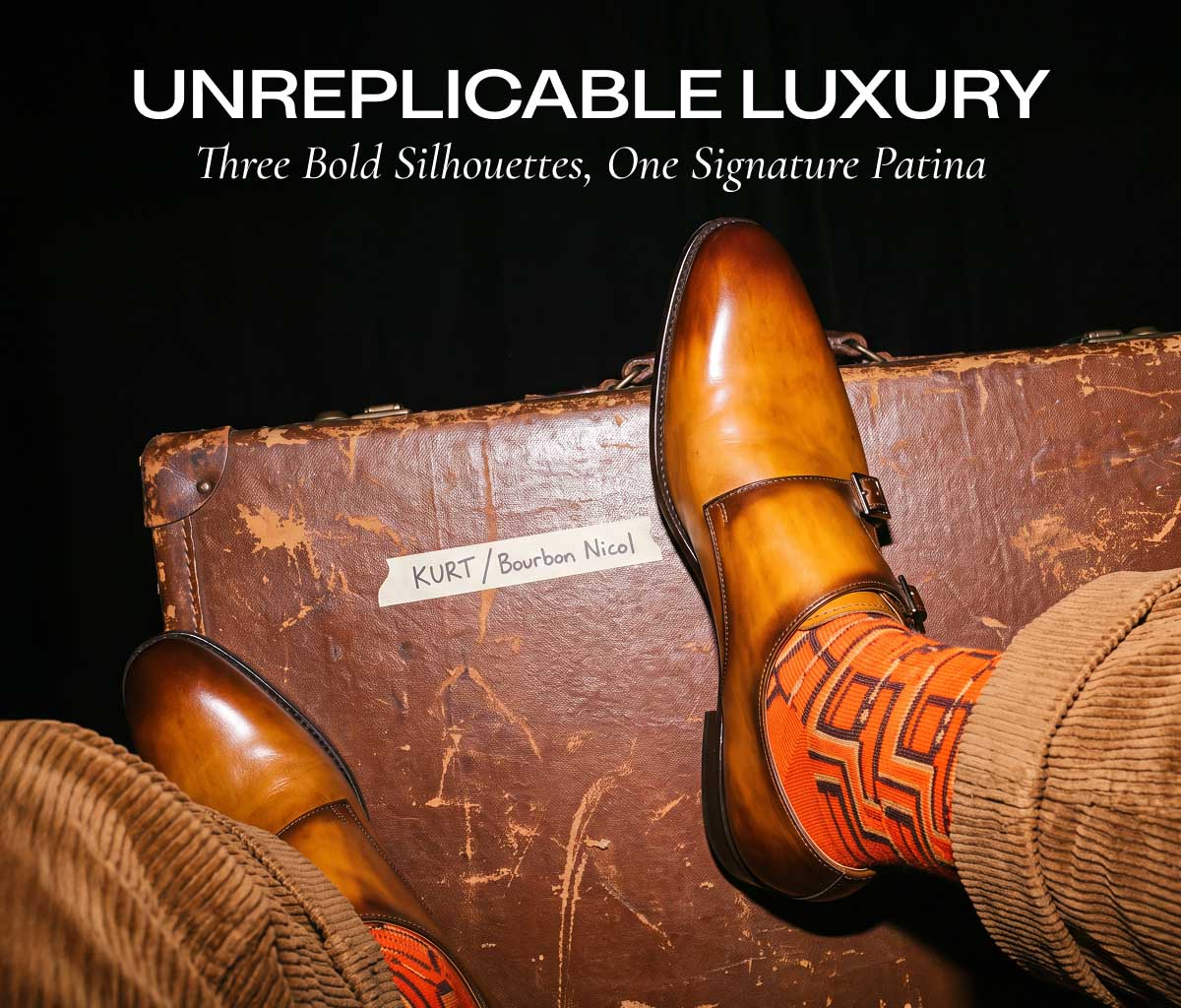 UNREPLICABLE LUXURY Three Bold Silhouettes, One Signature Patina