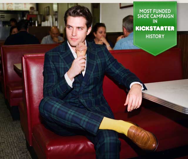 MOST FUNDED SHOE CAMPAIGN IN KICKSTARTER HISTORY SHAPED BY TEN YEARS OF PASSION